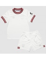 West Ham United Venkovní dres pro děti 2023-24 Krátký Rukáv (+ trenýrky)